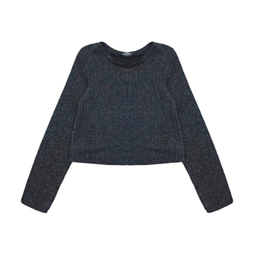 Melns krop-tops "George"