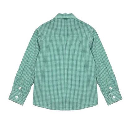 "H&M" zaļš, rūtains krekls