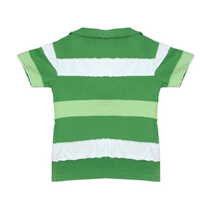 "Mini Mode" zaļi strīpains T-krekls