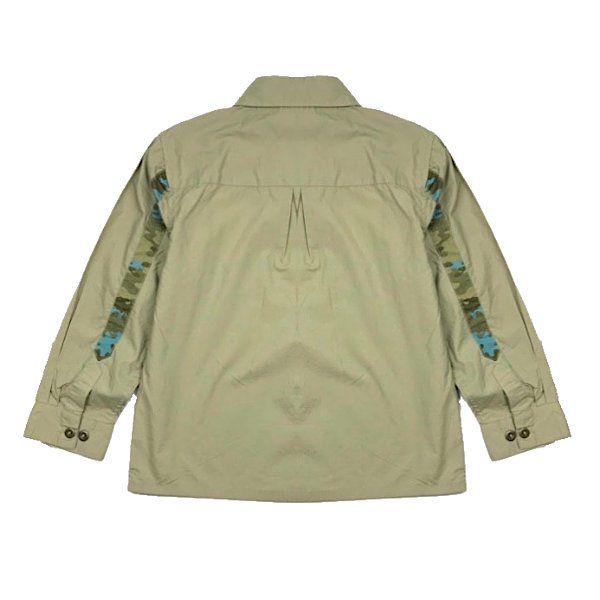 Zaļš army krekls ar garām piedurknēm