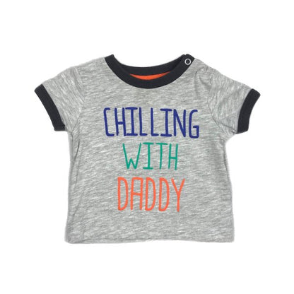 Chilling with daddy T-krekls "Nutmeg"