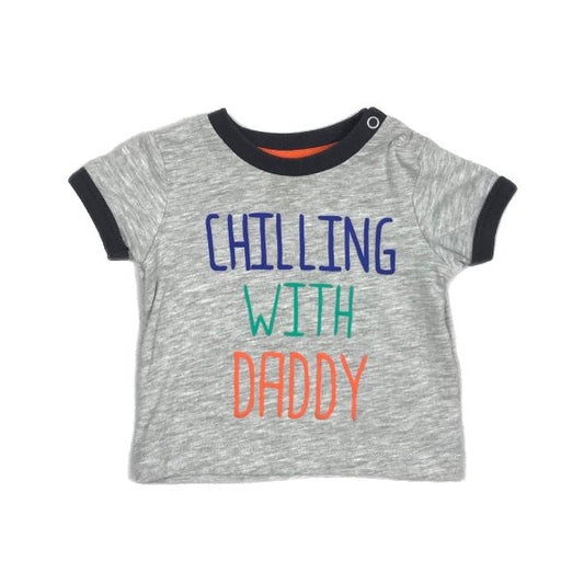 Chilling with daddy T-krekls "Nutmeg"