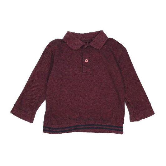 "Next" bordo polo krekls 12-18
