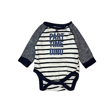 "Mothercare" bodijs part time dino 56cm