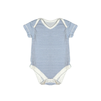 "Nutmeg" strīpains bodijs white&blue 56cm