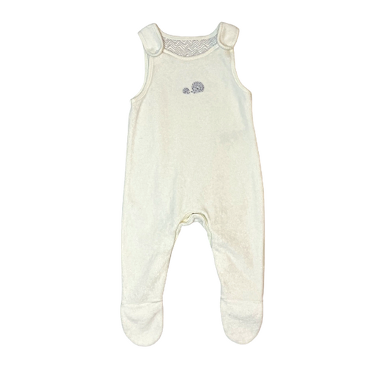 "Marks&Spencers" balts romperis ezis 62cm