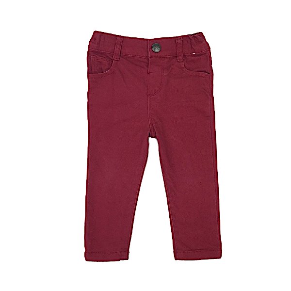 "Denim Co" Sarkanas džinsu stila bikses