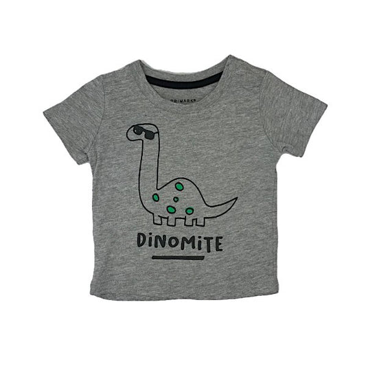 Pelēks krekliņš ar dinozauriņu "Primark"