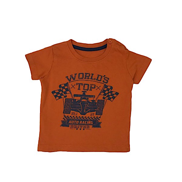 "Matalan" oranžs T-krekls ar apdruku