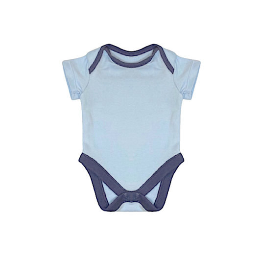 "George" bodijs light/dark blue 62cm