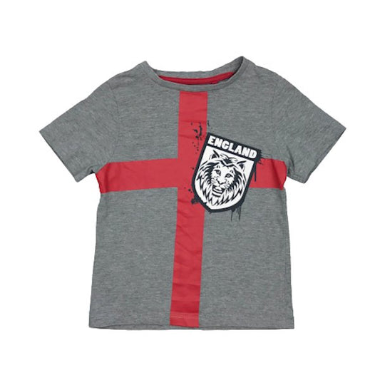 Pelēks T-krekls England lion "T.U."