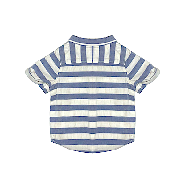 "H&M" strīpains krekls white&blue 62cm