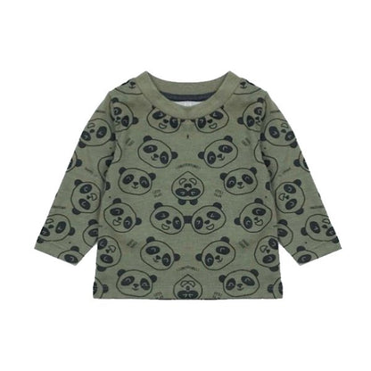 Zaļš krekliņš awesome panda "Primark"