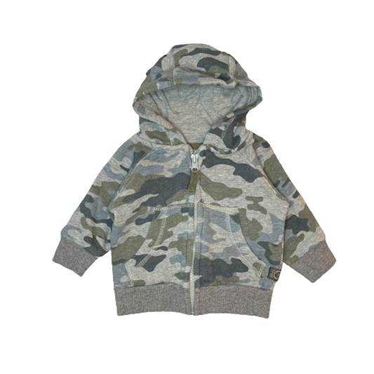"Next" jaciņa khaki hood 68cm