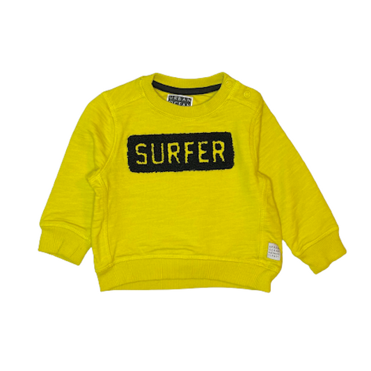 "Mothercare" dzeltens džemperis surfer 68cm