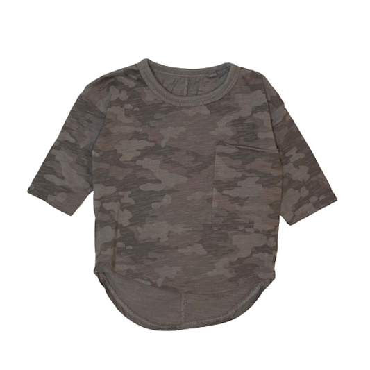 "Next" krekls long back khaki 68cm