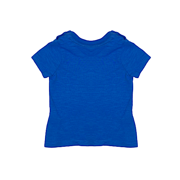 "F&F" zils kokvilnas T-krekls 68cm