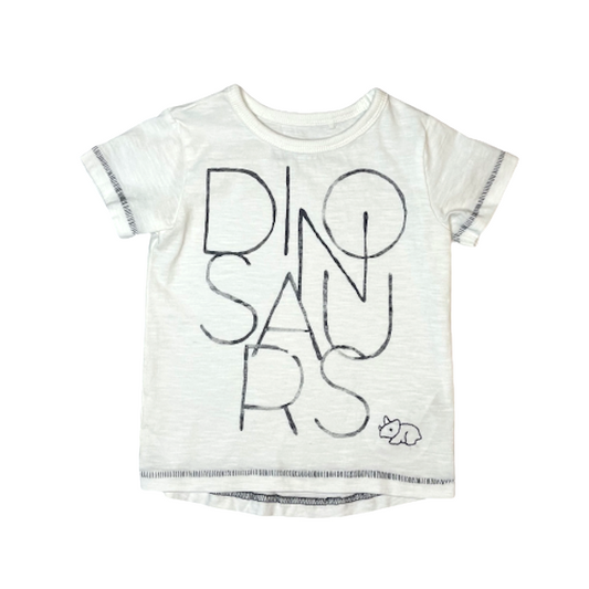 "Next" balts T-krekls Dinosaurs 74cm