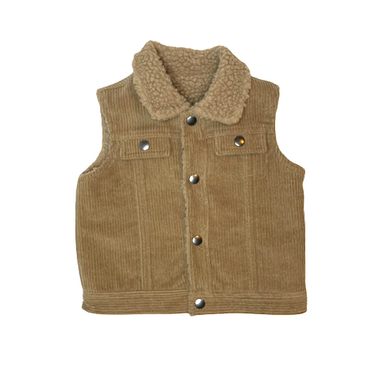Silta brūna āra veste "George" 74cm