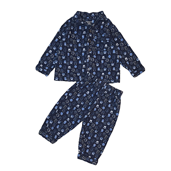 Divdaļīga pidžamma blue inc "Primark" 74cm