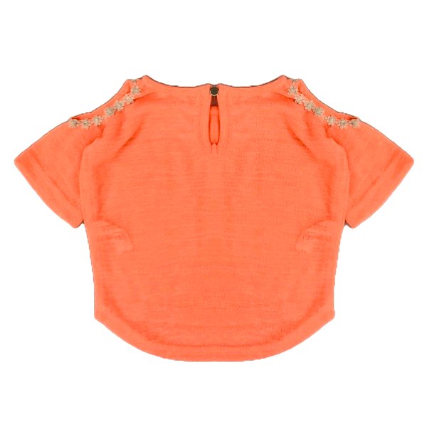 "River Island" oranžs džemperītis ar uzrakstu