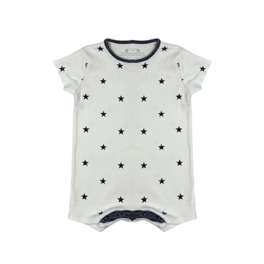 "Next" romperiswhite&blue stars 68cm