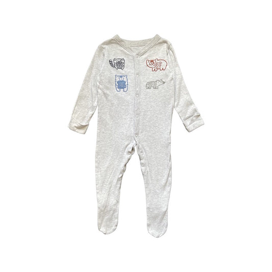 "F&F" rāpulis Grey forest animals 74cm