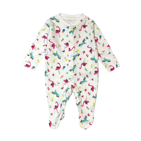 Kokvilnas rāpulis Pink Flamingo "Primark" 50cm