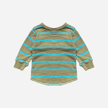 "Next" zaļš džemperis blue stripes 74cm