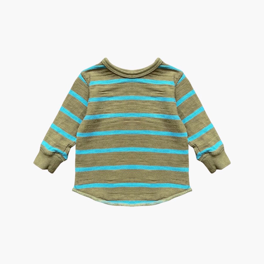 "Next" zaļš džemperis blue stripes 74cm