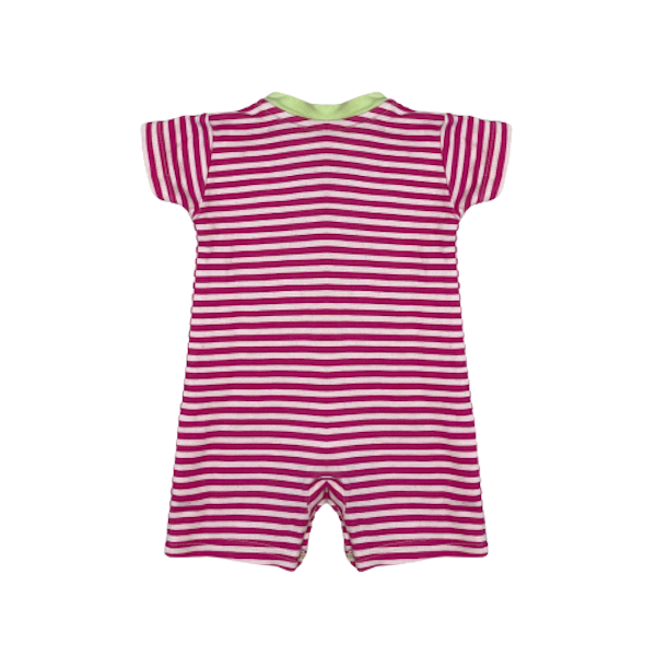Kokvilnas romperis pink candy "George" 52cm