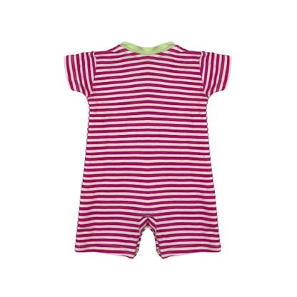Kokvilnas romperis pink candy "George" 52cm