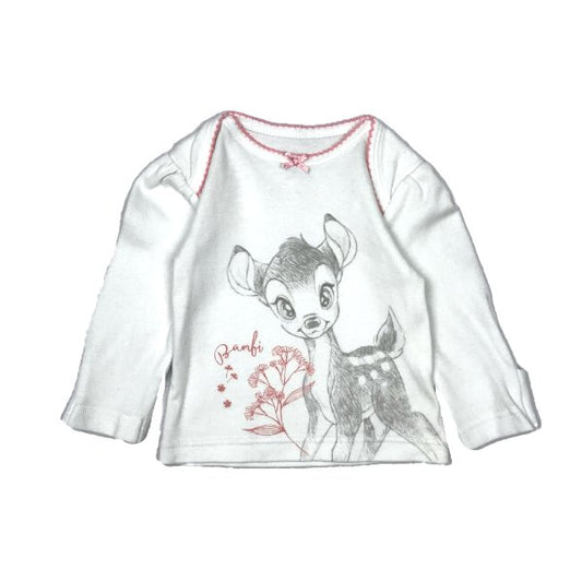 "Disney" balts krekliņš ar "Bambi" apdruku