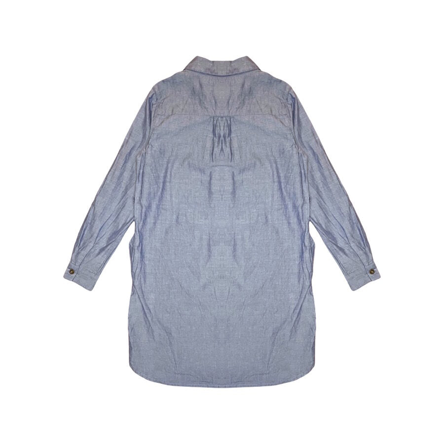 "H&M" zila krekla kleita 122