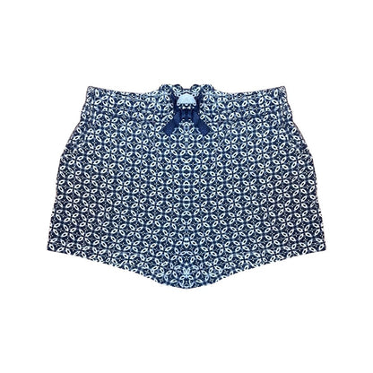 "H&M" kokvilnas šorti blue pattern 104