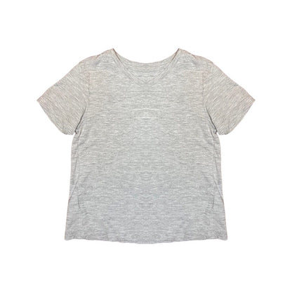"H&M" pelēks kokvilnas krekls plain 104