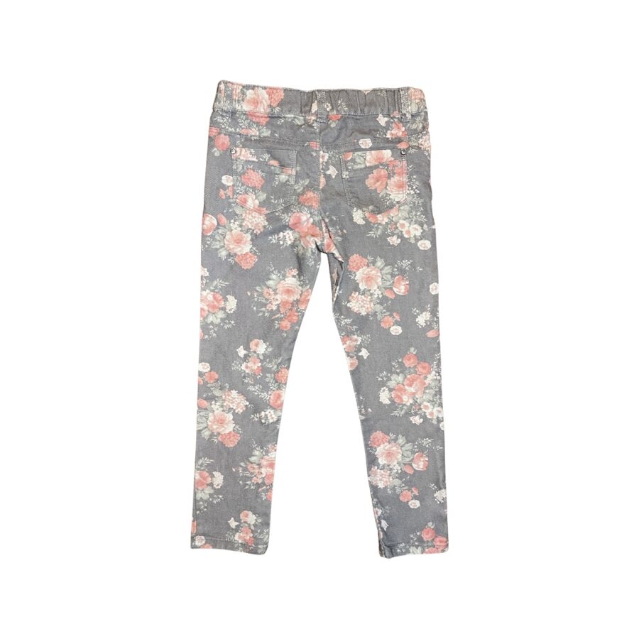 "Denim Co" džegingi flowers grey 122