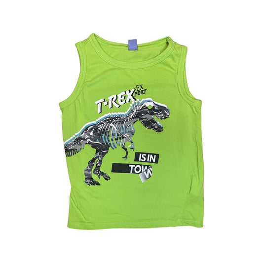 "DopoDopo" zaļa veste T-rex 116