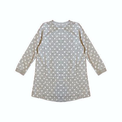 "Lupilu" pelēka džemperkleita dots 104