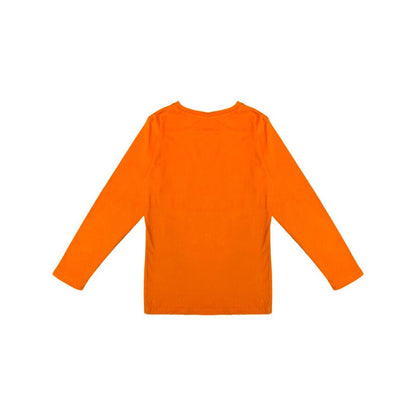 "Infinity Kids" oranžs kokvilnas krekls Monster 128