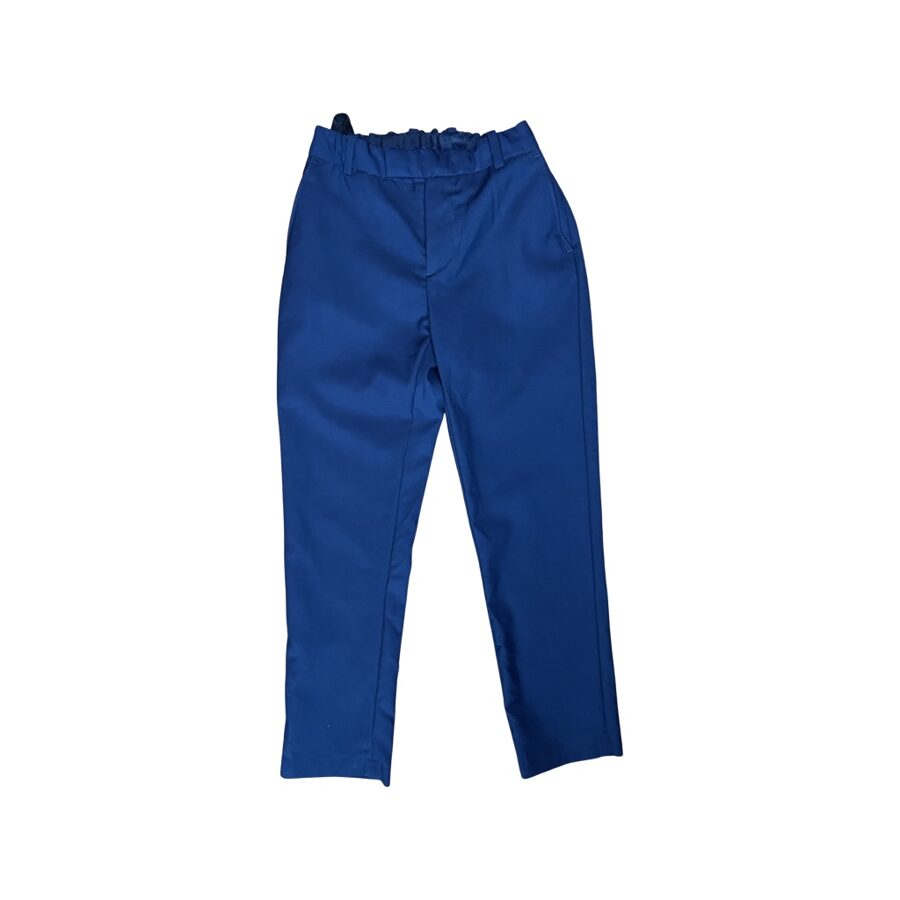 "H&M" zilas uzvalka bikses 128