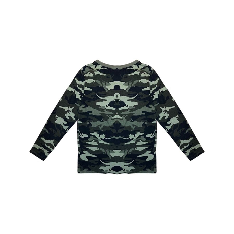 "DopoDopo" kokvilnas krekls Khaki 128