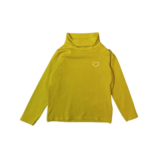 "JBC" tops mustard neck 104