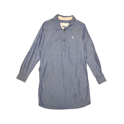 "H&M" zila krekla kleita 122