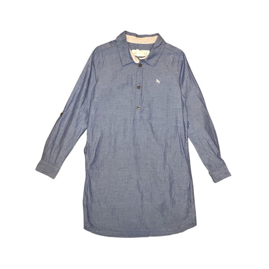 "H&M" zila krekla kleita 122