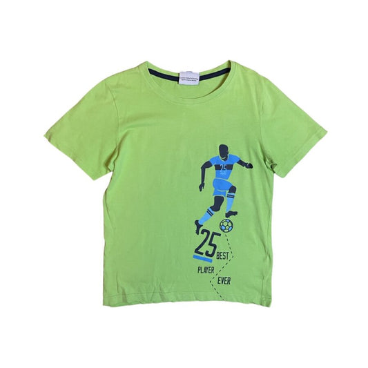 "Topolino" zaļš kokvilnas krekls Footballer 128