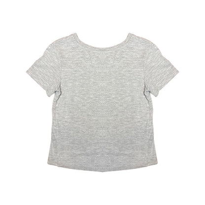 "H&M" pelēks kokvilnas krekls plain 104