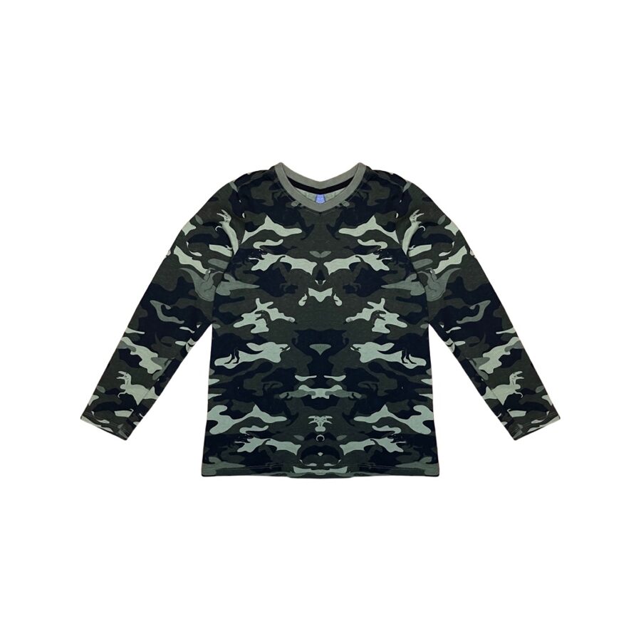 "DopoDopo" kokvilnas krekls Khaki 128