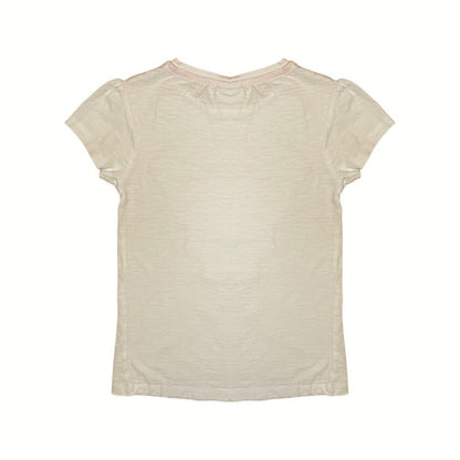 "Palomino" dzeltens tops flower sides 122