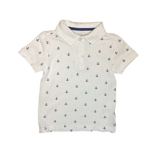 "H&M" balts polo krekls Anchors 116